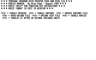Sterm — screenshot 1